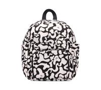 Mandarina Duck Revival Moire Zaino bianco,nero, poliestere riciclato, donna