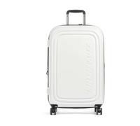 Mandarina Duck, ,Suitcases ,unisex ,Bianco ,ONE SIZE Logoduck+ Trolley Medio Espandibile