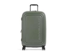 Mandarina Duck, ,Suitcases ,unisex ,Verde ,ONE SIZE Logoduck Large Trolley Espandibile