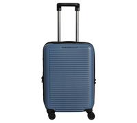 Mandarina Duck Tank Case Valigia trolley (4 ruote) blu-grigio, policarbonato, 35 x 55 x 23cm
