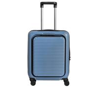 Mandarina Duck Tank Case - Trolley a 4 ruote con tasca anteriore 55 cm (china blue)