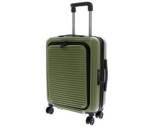 Mandarina Duck Tank CASE Trolley Cabin W/tasca frontale, Verde militare, Cabin, Custodia per serbatoio
