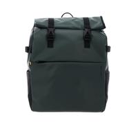 Mandarina Duck zaino per laptop con scomparto per laptop Eco Coated Backpack Deep Green verde scuro