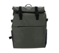 Mandarina Duck zaino per laptop con scomparto per laptop Eco Coated Backpack Pine Green verde scuro