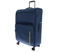 Mandarina Duck Zephyr Trolley Large EXP, Blu (dress blue), Trolley grande espandibile in tessuto morbido ad effetto 3D