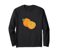 Mandarino Agrumi Dolci Frutta Tropic Maglia a Manica