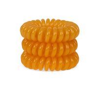 Mandarino Orange SpiraBobble | Fasce per capelli da donna - Set di 12 elastici per capelli | Cravatta per capelli durevole | Anello a spirale per coda di cavallo