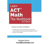 Mandee Boster Learn ACT Math (Tascabile)