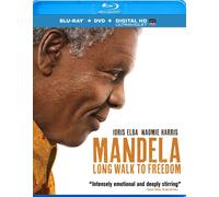 Mandela: Long Walk to Freedom (Blu-ray) Idris Elba Naomie Harris Justin Chadwick