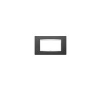 Mandelli 840704 placca vimar idea neroopacomatblack 4m v100