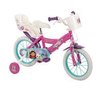 Mandelli Bici Olanda acciaio ( 1 vel ) 14" con rotelle e ruote piene GABBY'S