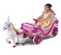 MANDELLI CARROZZA CON CAVALLO ELETTRICO Principessa Giocattolo Bimba