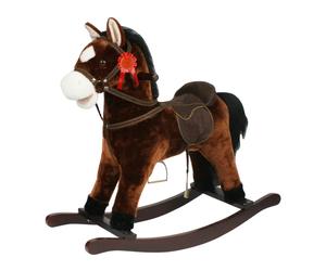 MANDELLI - Cavallo a Dondolo con Suoni - Marrone Scuro