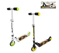 MONOPATTINO WOODEN 2 COLORI CON TAVOLA IN ACERO PORTATA 100 KG RUOTE DA 145 MM