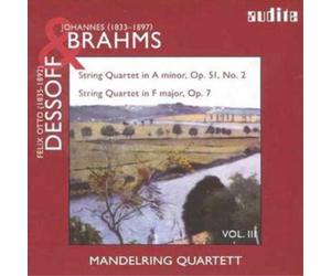 Mandelring Quartet String Quartets in a Minor/f Major (Mandelring Quartet) (CD)
