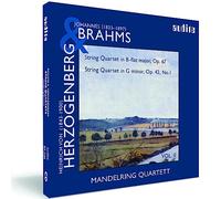 Mandelring Quartett - String Quartets by Brahms (Op. 67) & Herzogenberg (Op. 42, No.1)