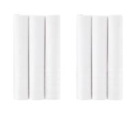 MANDITTIONS Fazzoletti grandi da uomo in cotone 100% morbido e liscio, confezione da 3 pezzi, in confezione regalo, bianco, bordi colorati, bordi, tonalità pastello e scure, 45 cm x 45 cm, Confezione