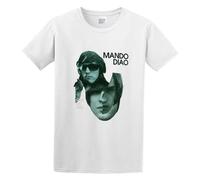 Mando Diao Give Me Fire Roll Cool Casual Round Neck T Shirt White S