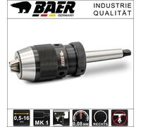 Mando D'Ordine Baer Mandrino Rapido 0,5-16 Mm Rapido + Pinza Conico MK 1