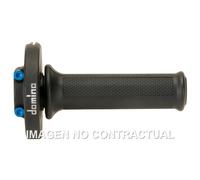 Mando Gas Domino Con Manico Nero Per Moto Ricambi Accessori Parti