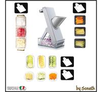 MANDOLINA AFFETTATRICE MANUALE TAGLIA AFFETTA SMINUZZA VERDURE CARNE FRUTTA