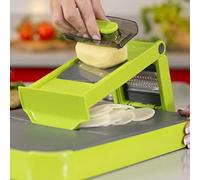 Mandolina AffettaVerdure Manuale Spessore Regolabile Affettatrice Taglia Verdure