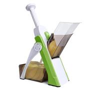 Mandolina Affettaverdure Professionale con Spessore Regolabile, Multifunzione con Diverse Modalità di Taglio, per Frutta e Verdure