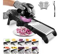 Mandolina Cucina Regolabile in Inox Mandolina Affettatrice Professionale Con Lam
