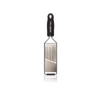 Microplane Grattugia da cucina Mandolina Acciaio inossidabile Nera Serie Gourmet ideale per Patata, Carota, Cetriolo, Zucchina e Barbabietola