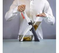 MANDOLINA VERTICALE,AFFETTATORE DI VERDURE, TAGLIO REGOLABILE,FRUTTA,VERDURA