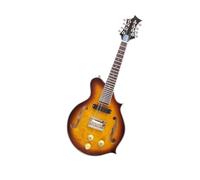 Mandolini Set Corpo Impiallacciato In Acero Di Mogano Con Foro A F Per Mandolino Elettrico Con Pickup A Bobina Singola