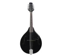 Mandolini Strumento per Principiante Mandolino In Tiglio A 8 Corde Stile A Con Mandolino Per Chitarra Con Corde In Acciaio In Palissandro Regolabile(Black)