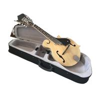 Mandolini Strumento per Principiante Mandolino Per Chitarra A 8 Corde A Forma Di F A Spalla Mancante, Strumento Musicale Tibetano A Otto Corde Colore Legno Originale A Forma Di F
