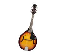 Mandolini Strumento per Principiante Strumento Musicale Mandolino In Tiglio A 8 Corde Stile A Con Strumento Per Chitarra Mandolino Con Corde In Acciaio In Palissandro Regolabile(Sunburst)
