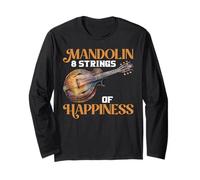 Mandolino 8 Strings of Happiness Joy Maglia a Manica