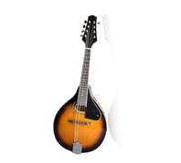 Mandolino A 8 Corde Strumento Musicale Pannello In Abete Foro Tondo Set Da 7 Pezzi Accessori Mandolino A Otto Corde Tipo Professionale Per Adulti(Orange)