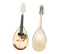 Mandolino Acustico Mandolino Classico A 8 Corde Con Fondo Bombato Capotasto Plettro E Accessori Per Chitarra