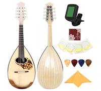 Mandolino acustico Strumento Musicale 8 String Mandolino F Styles Strumento Per Principianti Adulti Adolescenti Corpo In Legno di Acero Corda Regolabile Per Benginners