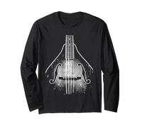 Mandolino Classic Music Country Jazz Chitarra Effetto Distressed Maglia a Manica