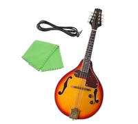 Mandolino Elettrico A 8 Corde Tastiera E Ponte In Palissandro Stile A Con Corde In Tessuto