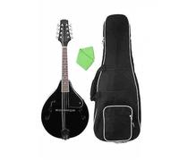 Mandolino Nero Fatto A Mano A 8 Corde Con Corpo In Legno Massello Strumento Musicale Mandolino Con Battipenna Professionale Mandolino