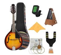 Mandolino Per Principiante Mandolino A 8 Corde In Tiglio Con Minoranza In Acciaio In Palissandro Che Accompagna I Principianti Del Ponte Regolabile Dello Strumento Musicale