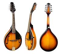 Mandolino Per Principiante Set Completo Di Strumenti Per Mandolino A Otto Corde In Legno Massello Fatto A Mano Tavola Singola Mandolino Singolo Completo(Mandolin)