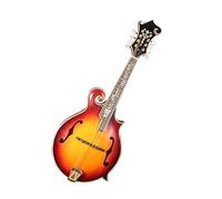 Mandolino per Principiante Strumento Mandolino Professionale A 8 Corde In Impiallacciatura Completa Fatto A Mano Con Corde Per Borsa E Plettri