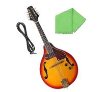 Mandolino per Principiante Uno Stile A 8 Corde Con Corpo In Abete Rosso, Mandolino, Tastiera In Palissandro, Strumento A Corda Regolabile Per Principianti