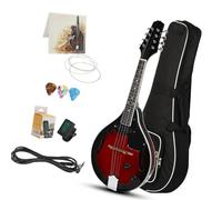 Mandolino Strumento Adulti Strumento Musicale Per Mandolino Acustico A 8 Corde In Palissandro Con Accordatore Corde Borsa E Plettri