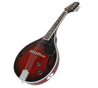 mandolino strumento Mandolino Mandolino Elettrico Per Chitarra Con Bordo Nero Rosso Strumento A Otto Corde(A set of mandolin)