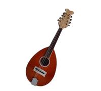 Mandolino Strumento Mandolino Piccolo A Forma Di Paletta Mandolino A Otto Corde A Forma Di Paletta Con Custodia In Pelle(C)