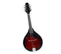 Mandolino Strumento musicale Mandolino a otto corde con bordo rosso e nero(Type 2)