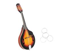 mandolino strumento Uno Stile 8 Corde Mandolino Flatback Chitarra Acustica Mandolino Tastiera In Palissandro Regolabile Con Battipenna